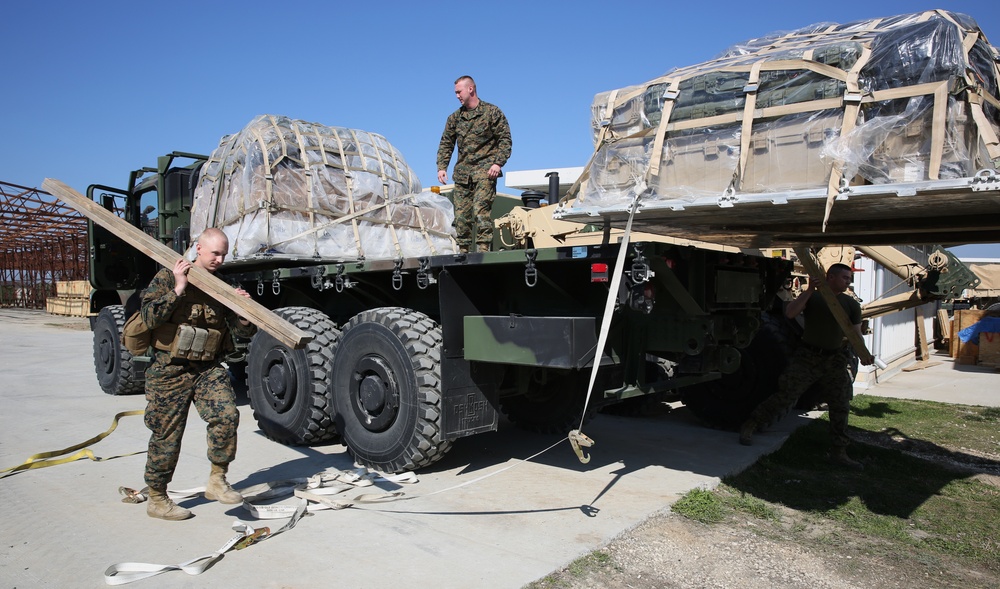 BSRF Marines Conduct Contingency Response Drills