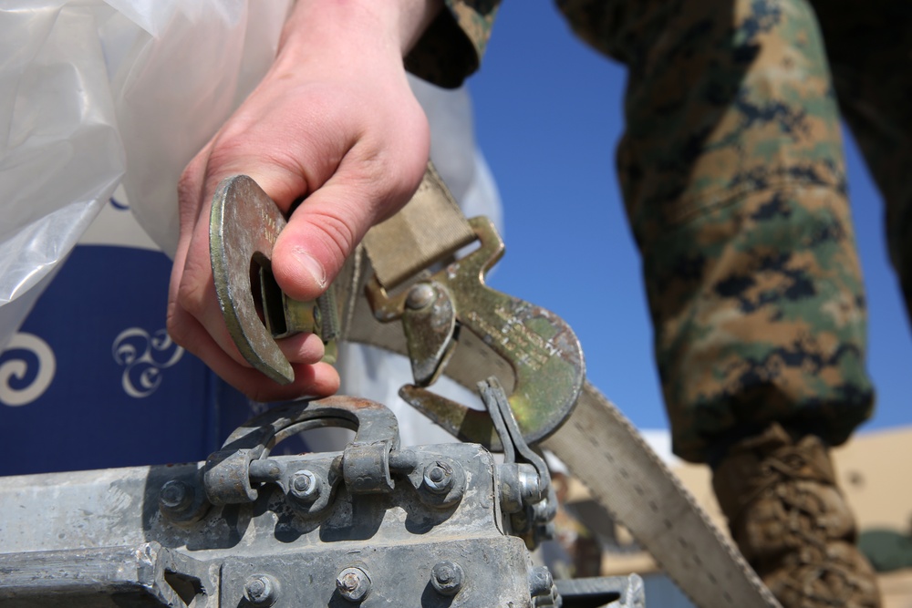 BSRF Marines Conduct Contingency Response Drills