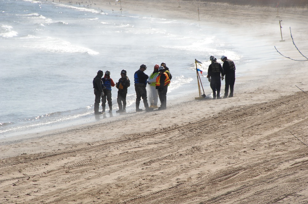 Coast Guard responds to BP oil discharge in Indiana