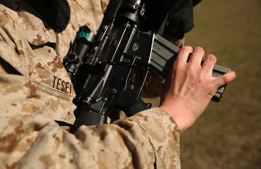 Photo Gallery: Marine recruits learn fundamentals of rifle marksmanship on Parris Island