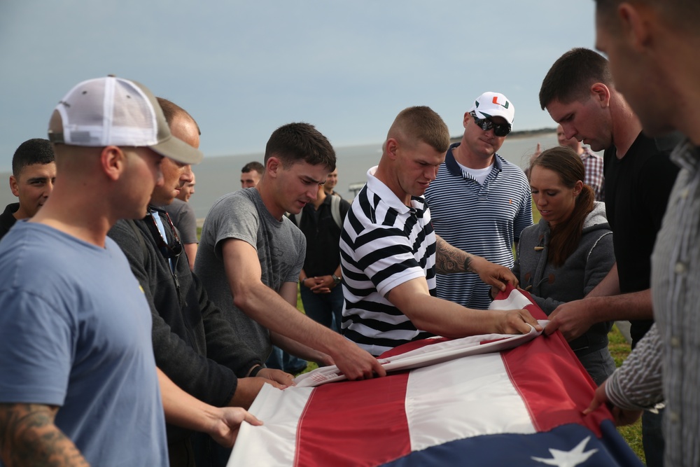 Parris Island Marines visit historic military sites in Charleston, S.C.