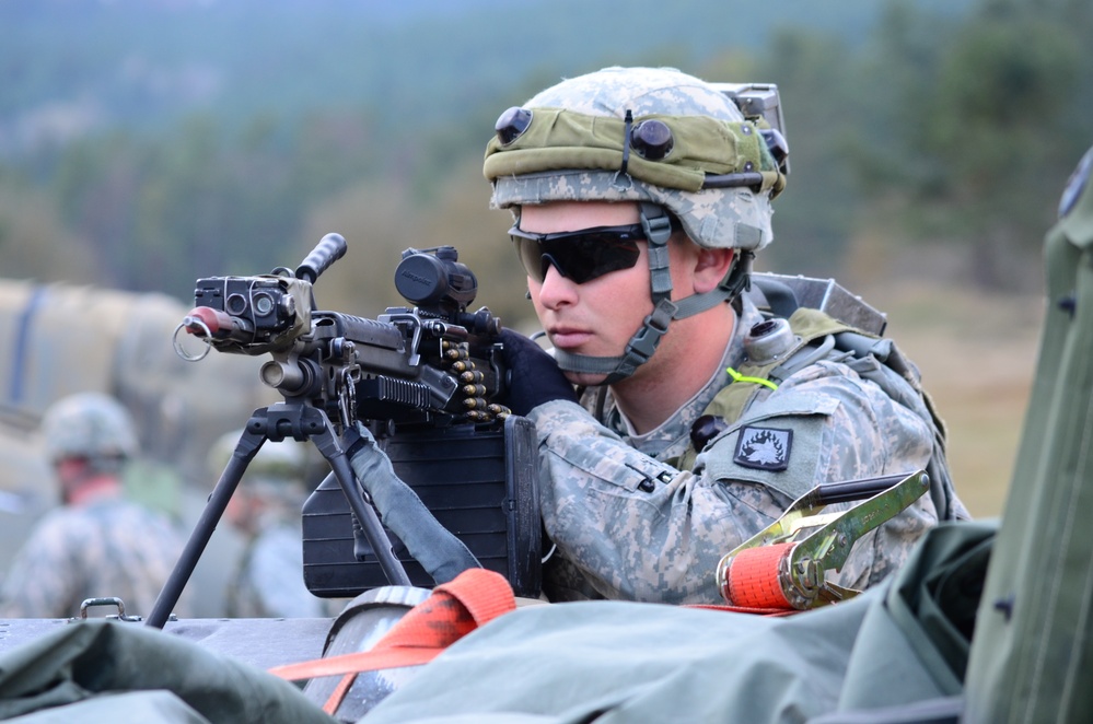 12th Combat Aviation Brigade mission rehearsal exercise