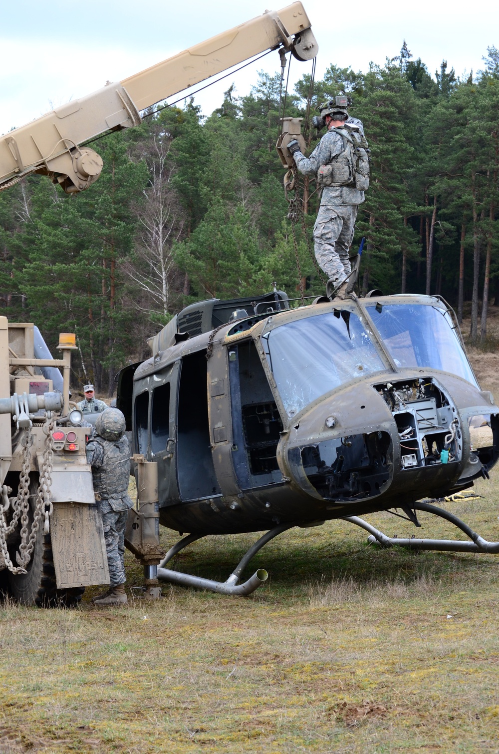 12th Combat Aviation Brigade mission rehearsal exercise