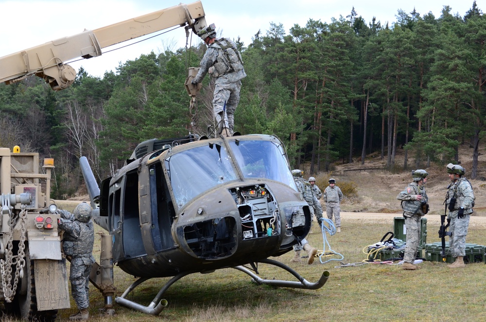 12th Combat Aviation Brigade mission rehearsal exercise