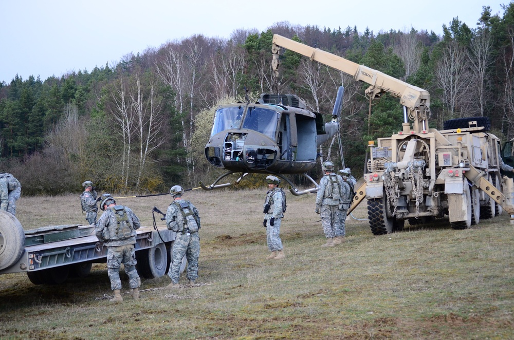 12th Combat Aviation Brigade mission rehearsal exercise
