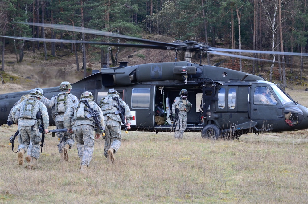 12th Combat Aviation Brigade mission rehearsal exercise