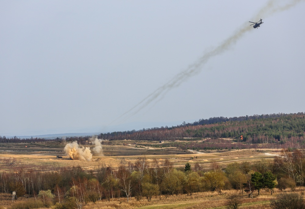 12th Combat Aviation Brigade mission rehearsal exercise