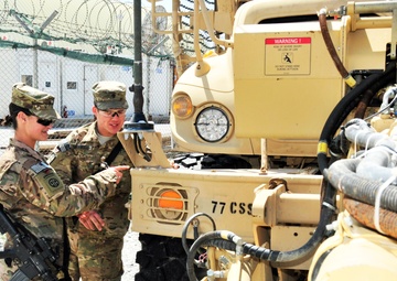 A professional in the combat zone, the home front