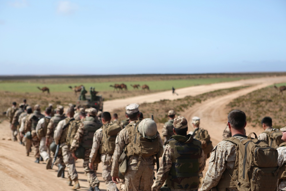 US, Moroccan military personnel refine escalation-of-force tactics during African Lion 14