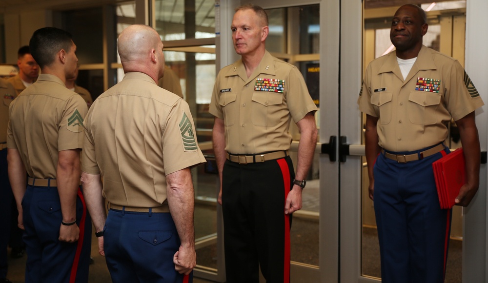 MCRC CG Awards Exemplary Marines