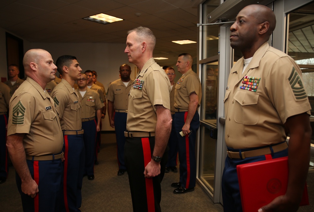 MCRC CG Awards Exemplary Marines