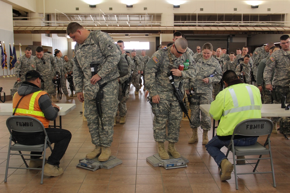 The 747th MP Company deploys to Gitmo