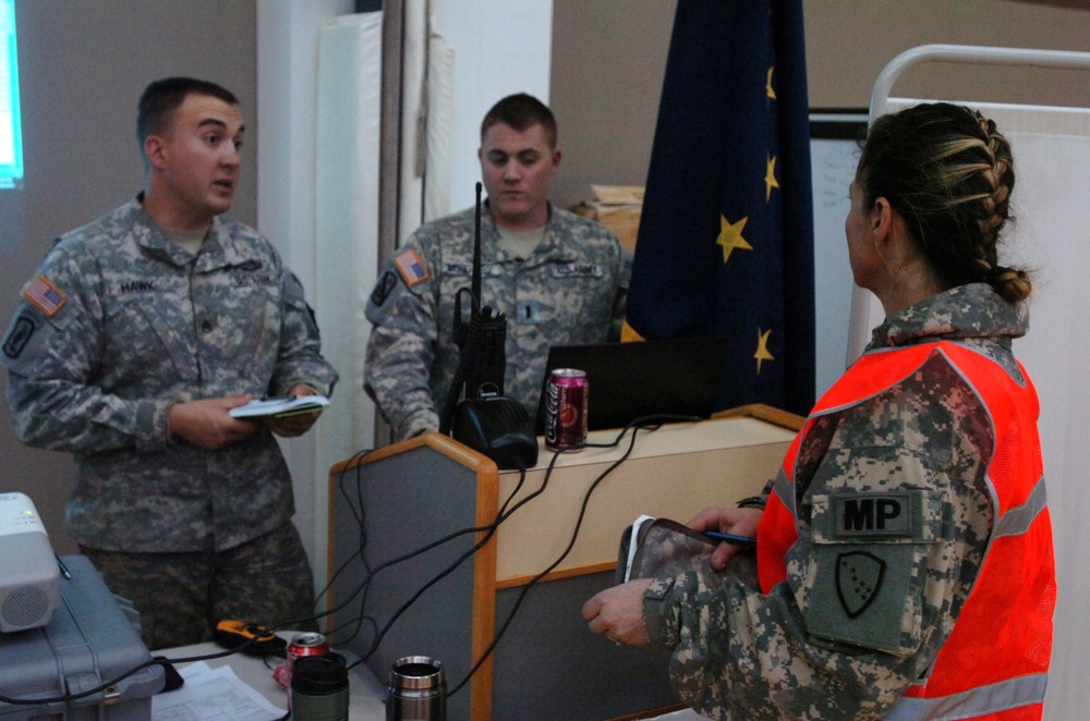 Alaska National Guard provides security in statewide disaster exercise