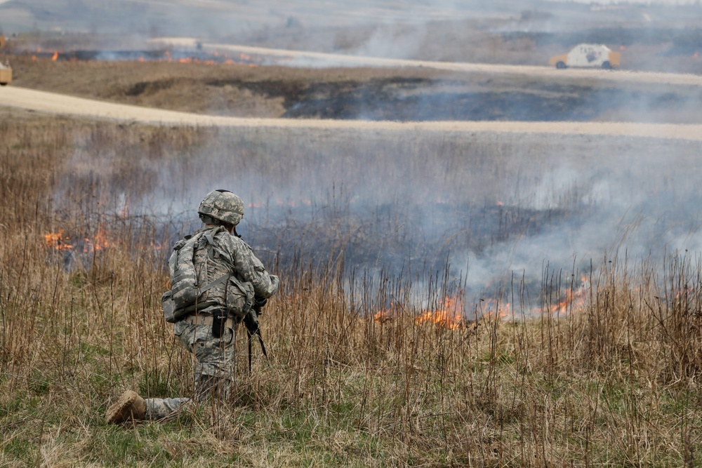 12th Combat Aviation Brigade mission rehearsal exercise