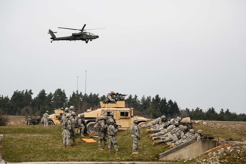 12th Combat Aviation Brigade mission rehearsal exercise