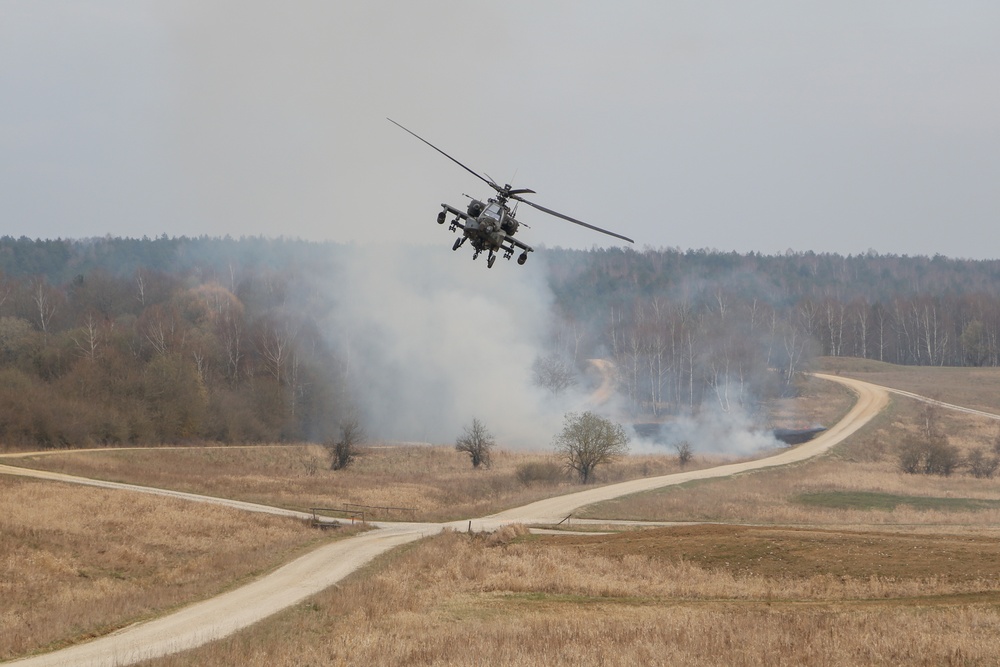 12th Combat Aviation Brigade mission rehearsal exercise