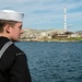 USS Philippine Sea moors in Piraeus