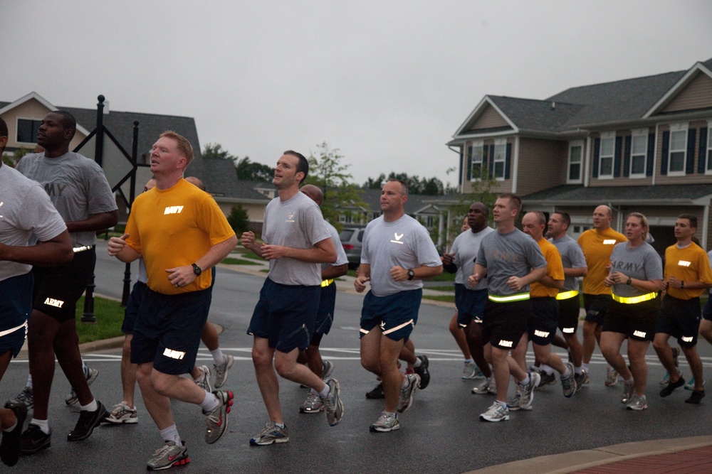 Fort George G. Meade Joint Services 9/11 Run