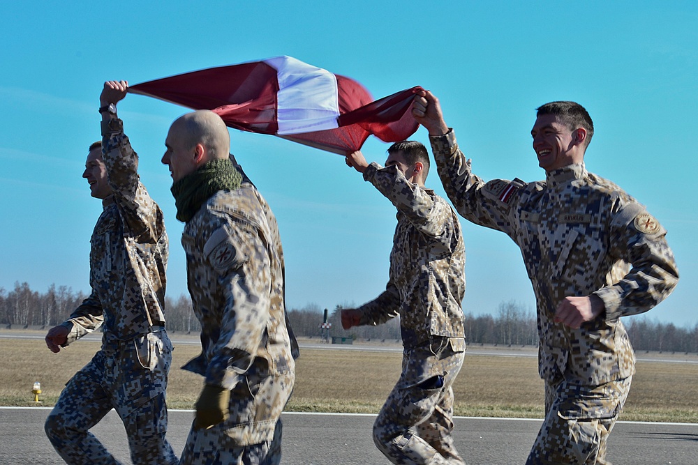 48th AEG, allies celebrate NATO’s Baltic legacy