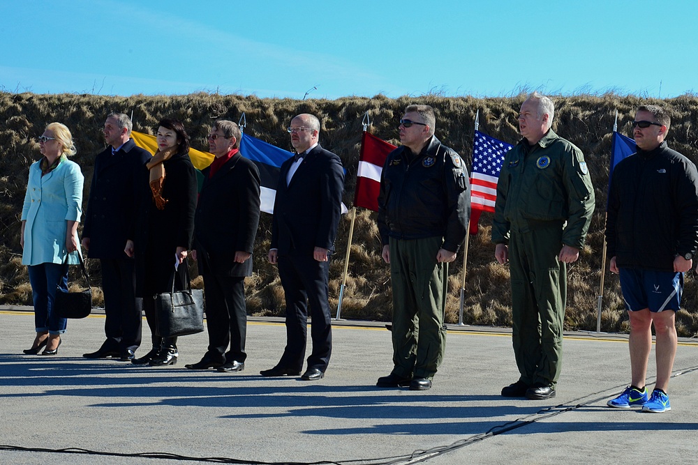 48th AEG, allies celebrate NATO’s Baltic legacy