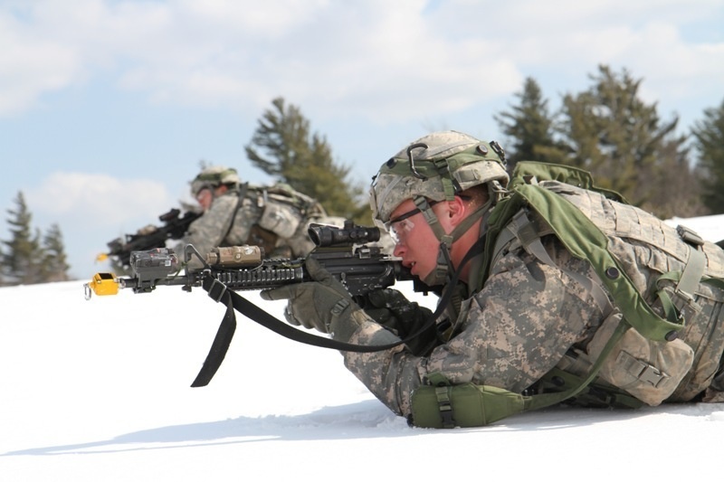 4-31, 1 Rifles conduct joint training operation