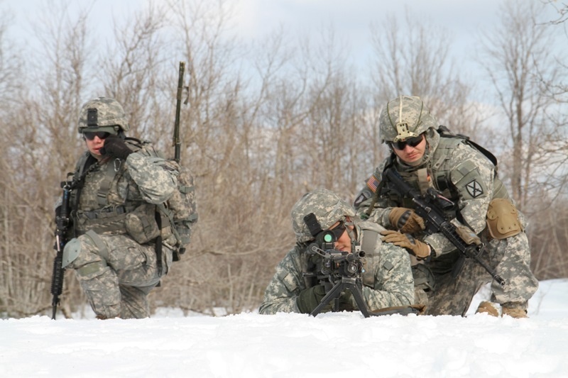 4-31, 1 Rifles conduct joint training operations