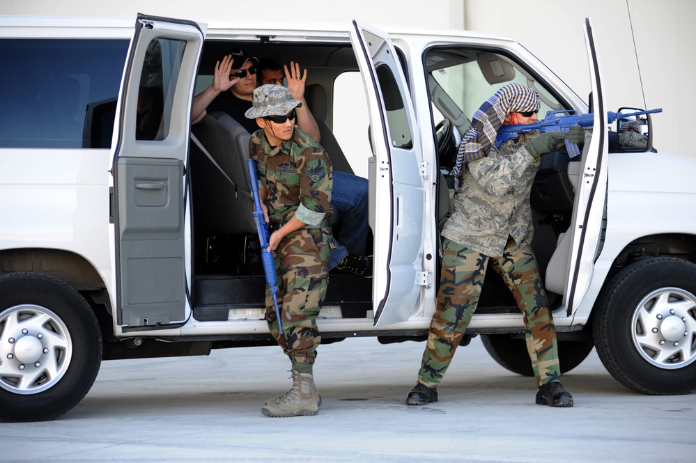 Lockdown! Creech prepares for active shooter incident