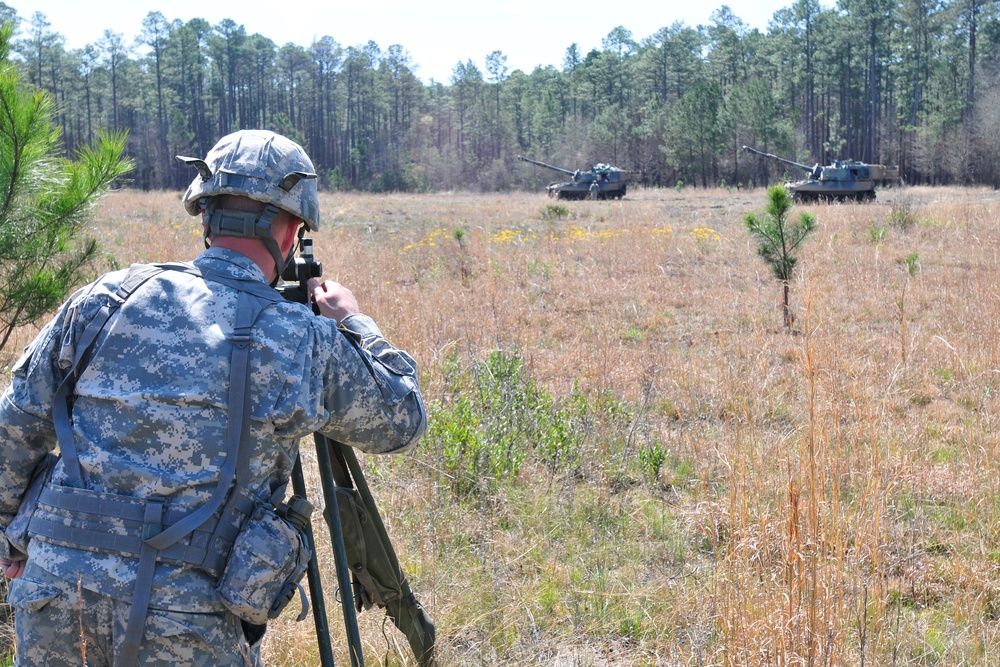 178th FA does manual gunnery