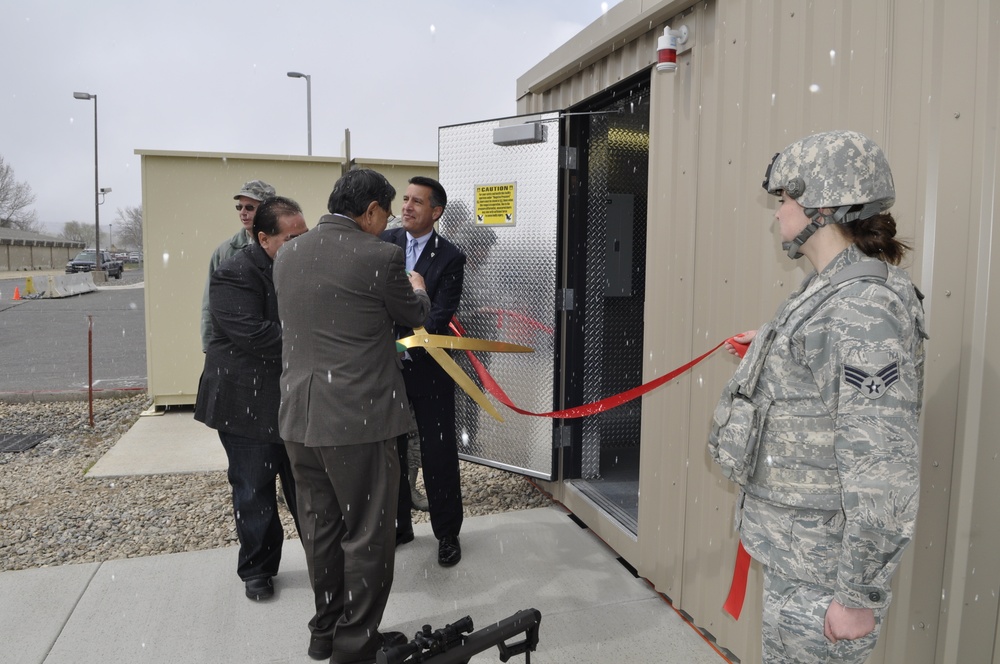 Ribbon cutting ceremony