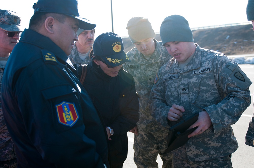Mongolian visit to Alaska Vigilant Guard continues partnership success