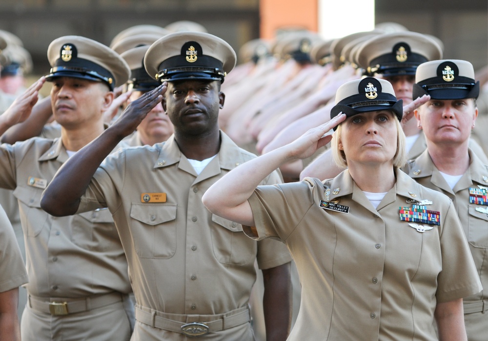 Morning colors at NSA Naples