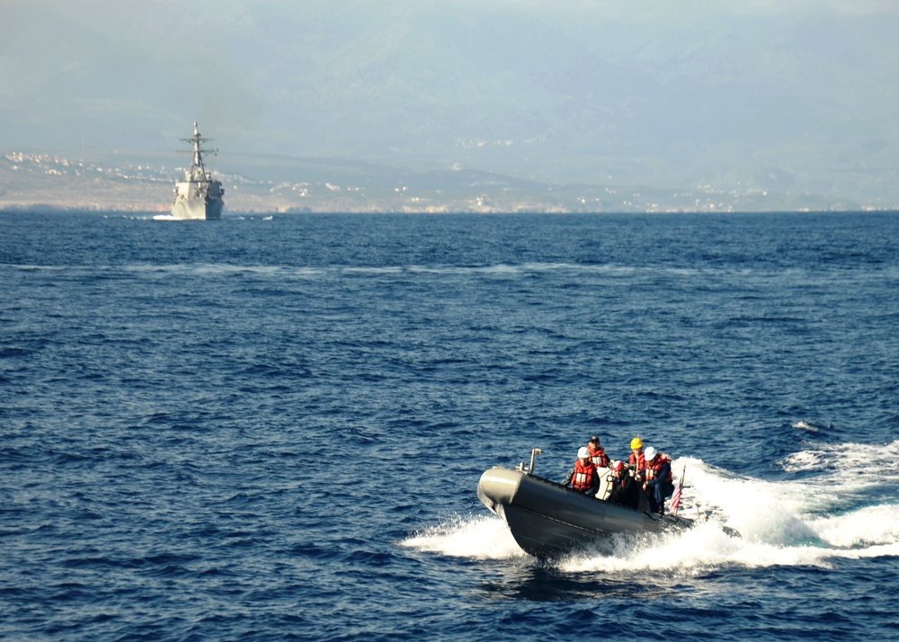 USS Ramage operations