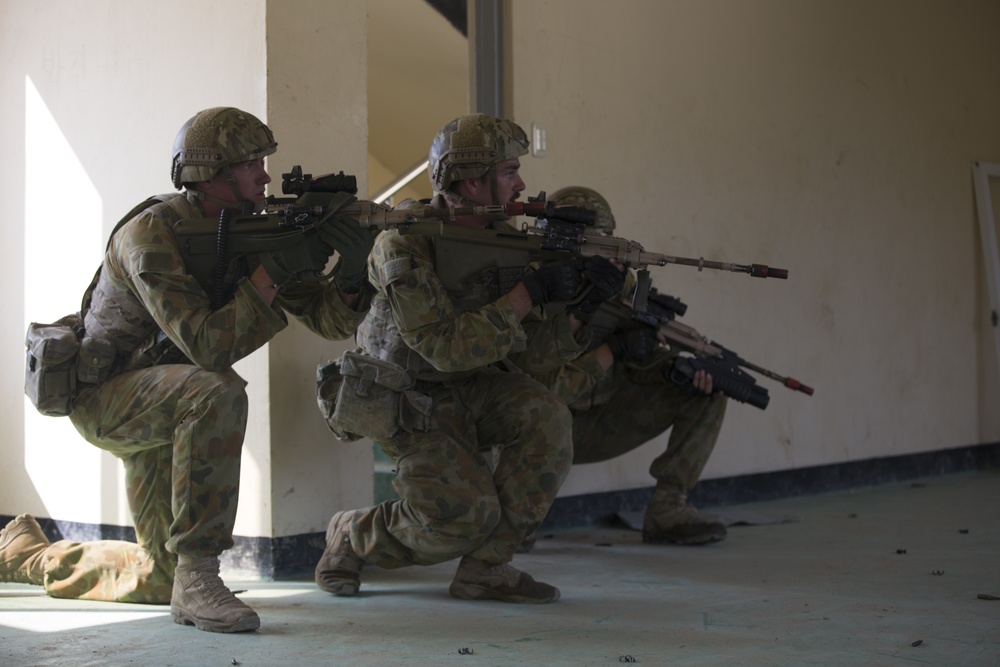 Australia, US MOUT Training during Ssang Yong 14