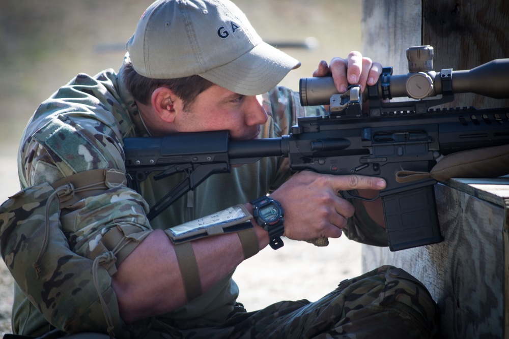 7th Group Snipers Compete in USASOC Sniper Competition
