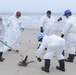 National Seashore Park oil cleanup