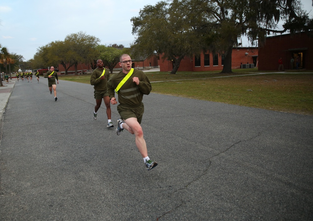 Photo Gallery: Parris Island recruits prove strength to begin Marine boot camp during fitness test