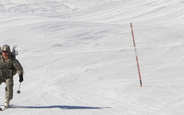 Through the slalom course