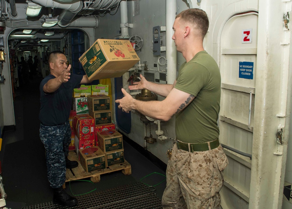 USS Boxer operations