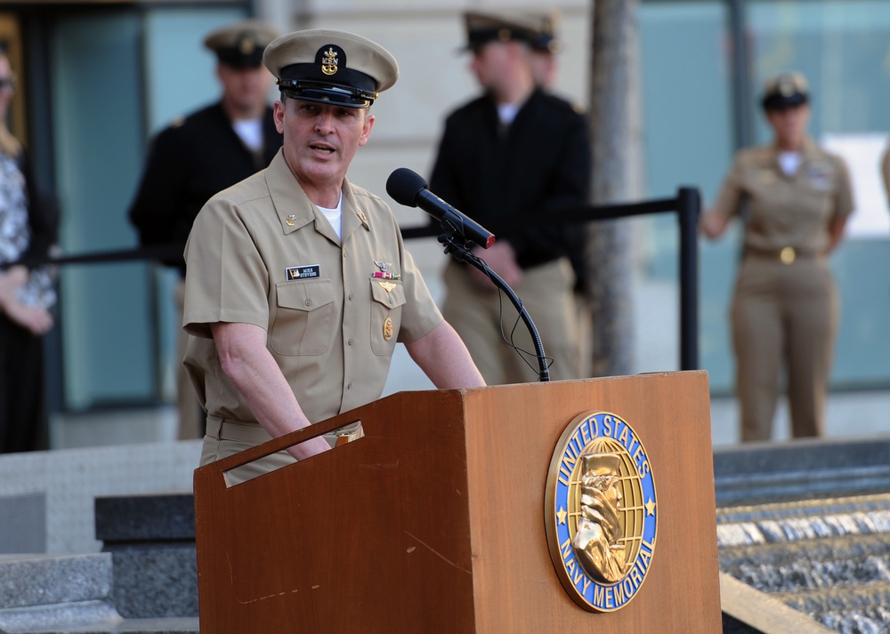 Chief petty officer birthday celebration at US Navy Memorial