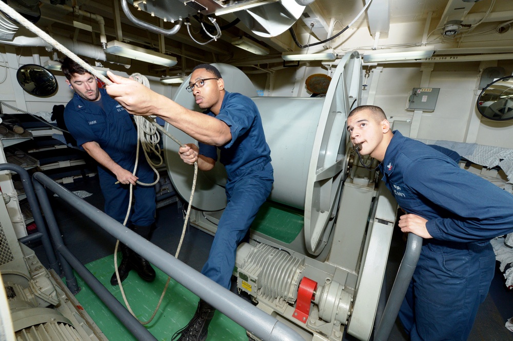 USS Ramage operations