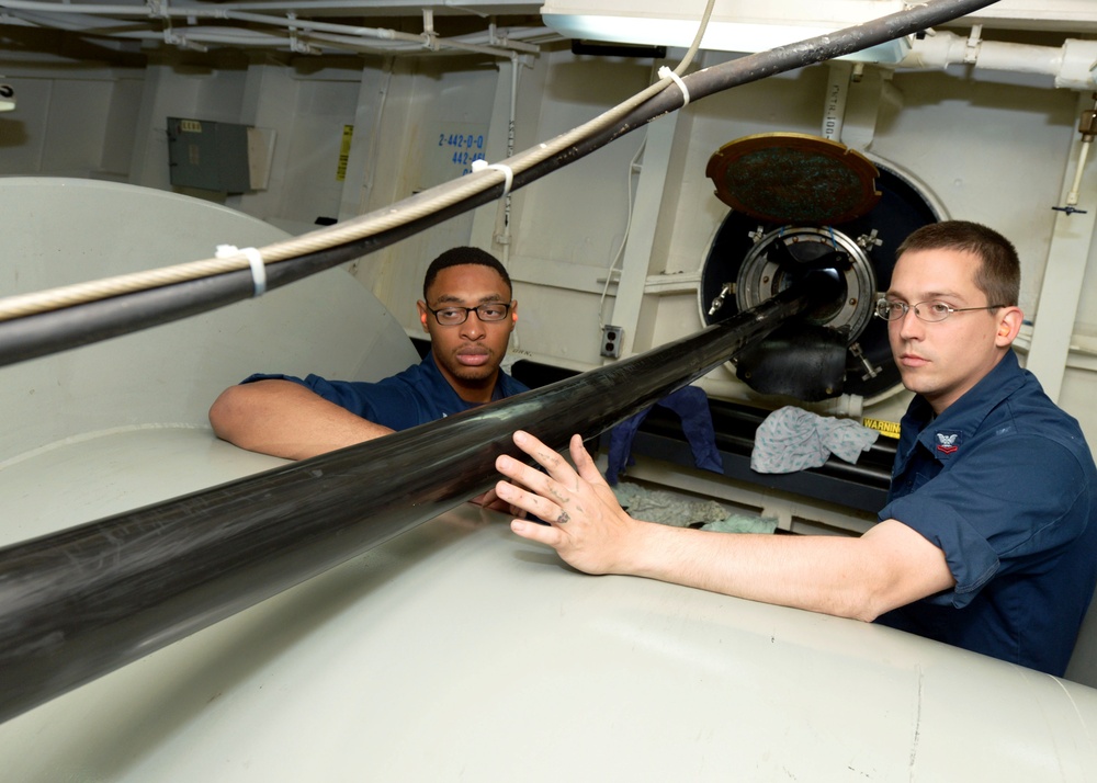 USS Ramage operations