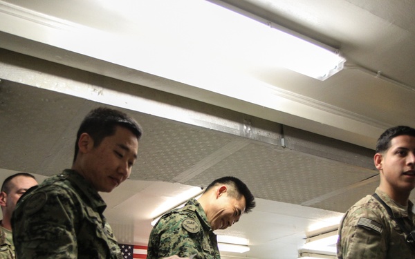 Bagram Ai rField kicks off Sexual Assault Awareness Month