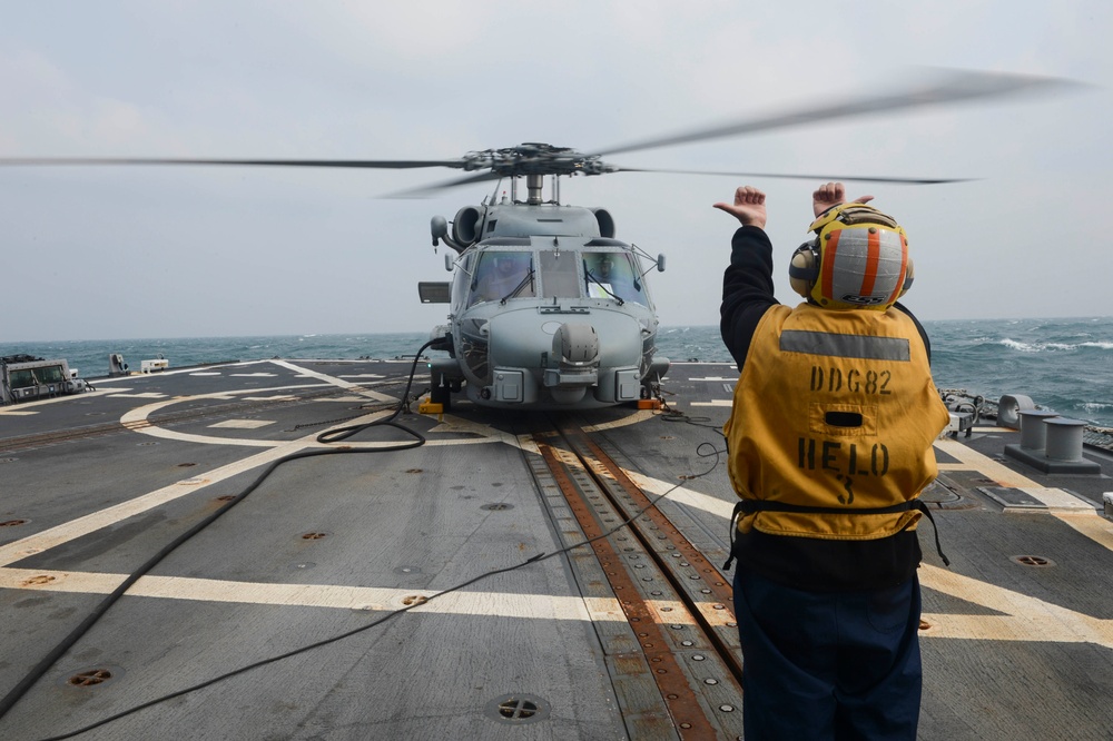 USS Lassen participates in Foal Eagle 2014