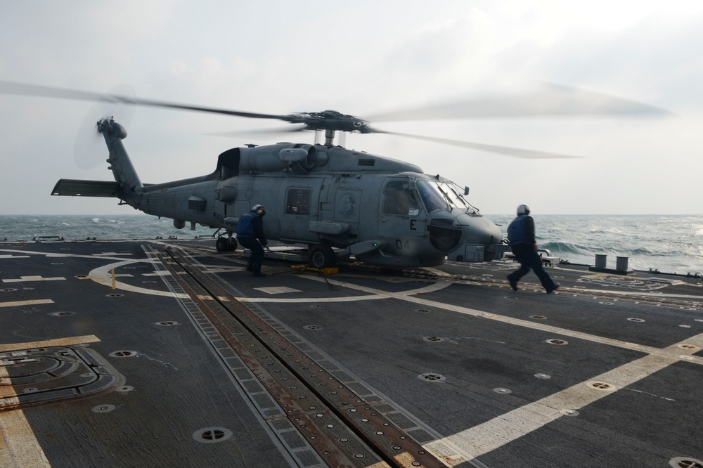 USS Lassen participates in Foal Eagle
