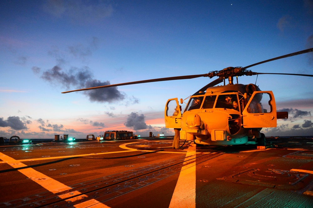 USS Lassen Multi-Sail 2014