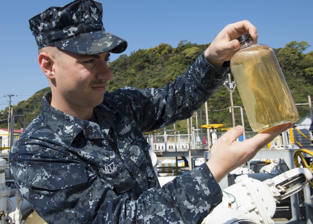 F-76 fuel inspection