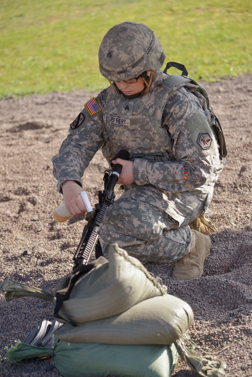 2nd MI weapons qualification, Wiesbaden, Germany