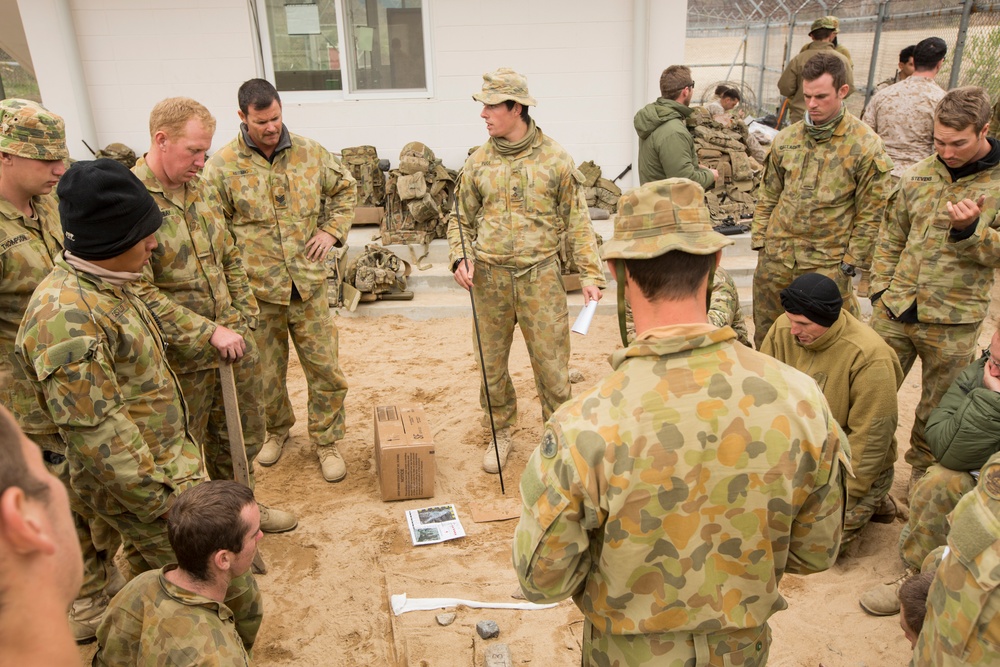 Australia, ROK Marines MOUT Training during Ssang Yong 14