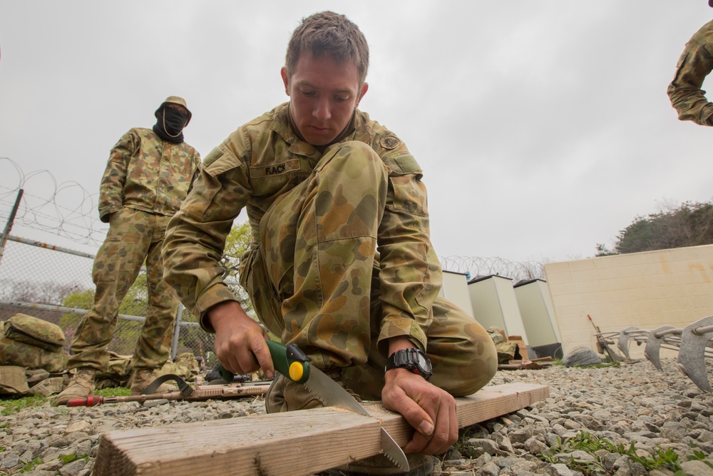 Republic of Korea, Australian MOUT Training during Ssang Yong 14