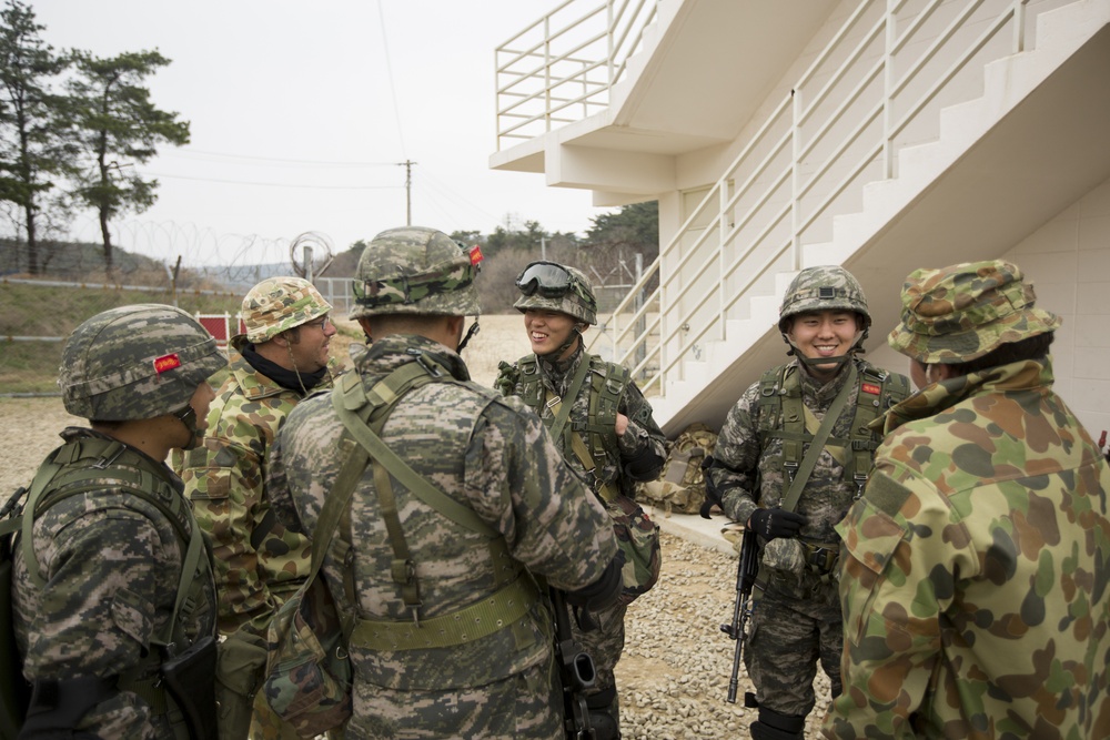 Australia, ROK Marines MOUT Training during Ssang Yong 14